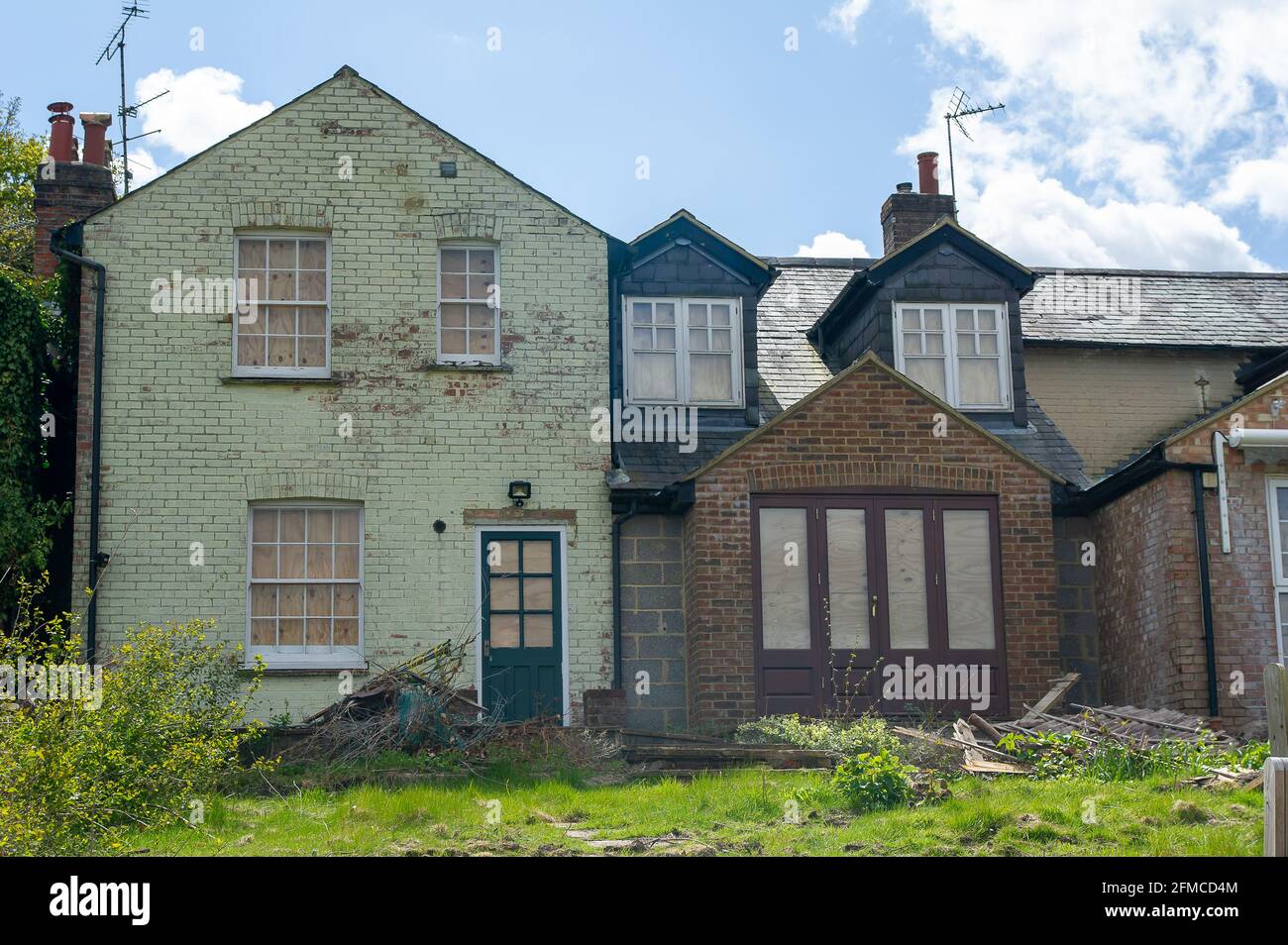 Wendover, Buckinghamshire, UK. 7th May, 2021. HS2 have evicted a number