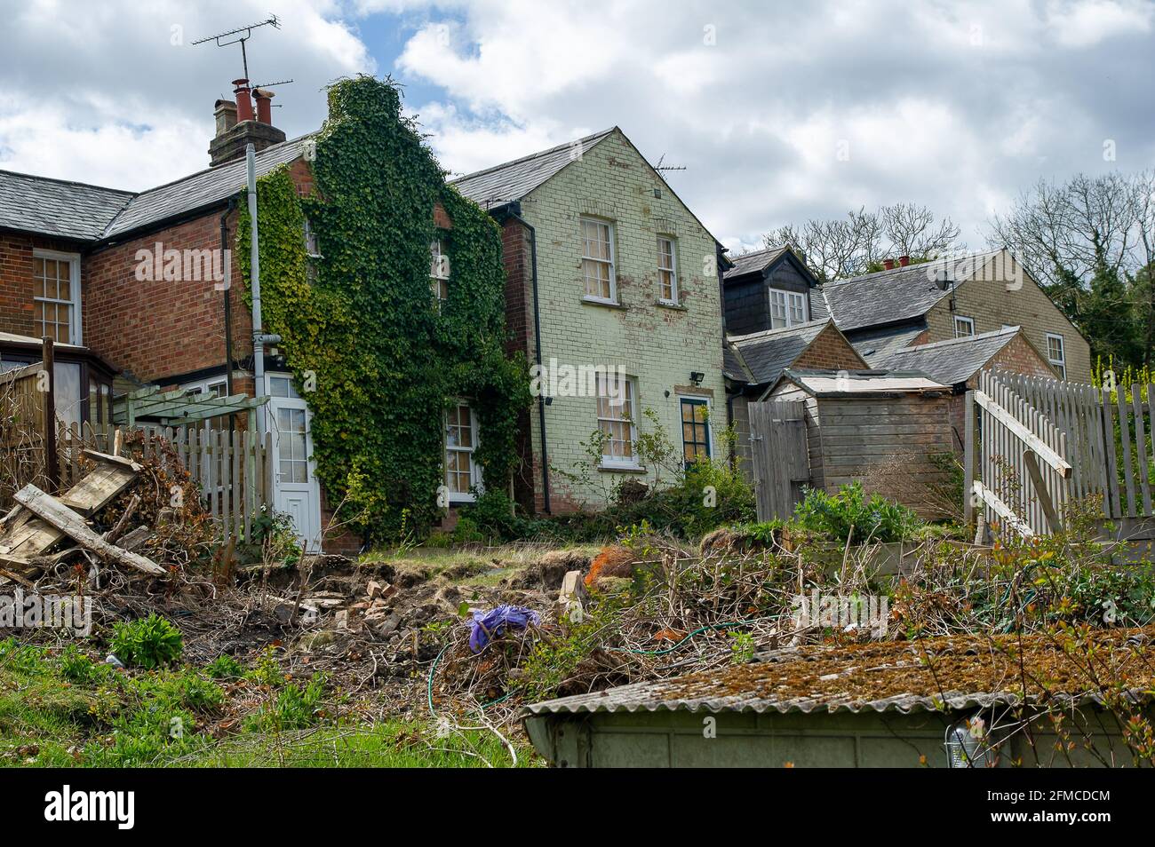 Wendover, Buckinghamshire, UK. 7th May, 2021. HS2 have evicted a number