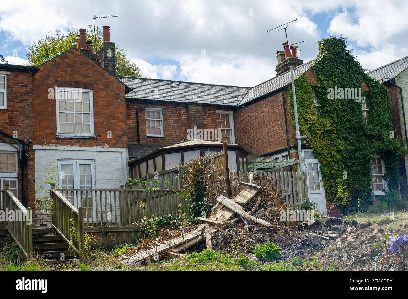 Wendover, Buckinghamshire, UK. 7th May, 2021. HS2 have evicted a number