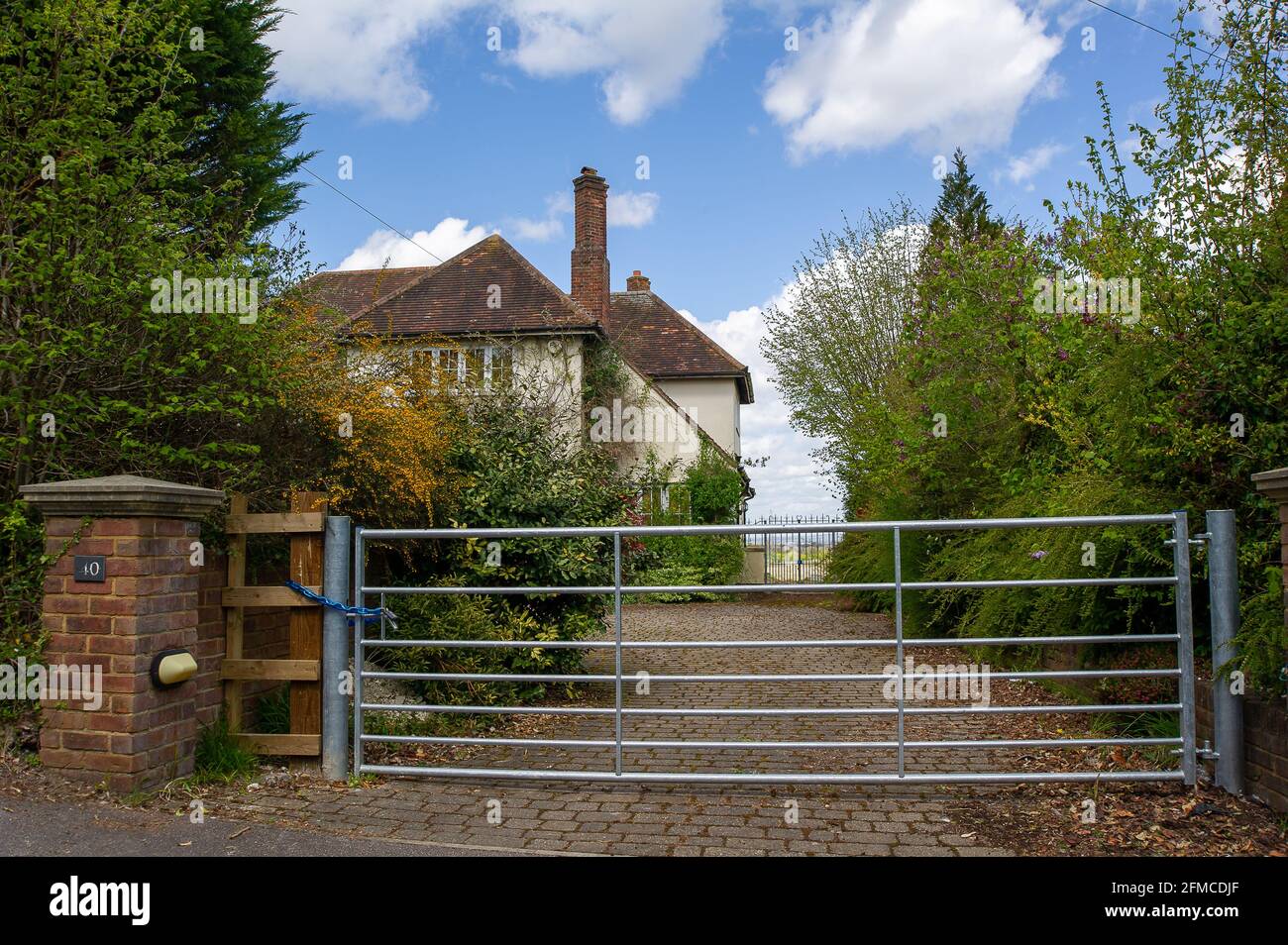 Wendover, Buckinghamshire, UK. 7th May, 2021. HS2 have evicted a number