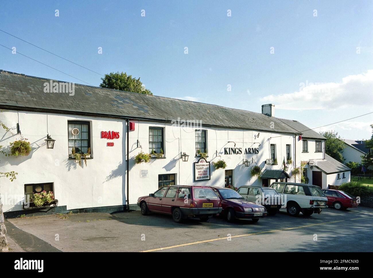 Kings Arms Pub, Pentyrch, Cardiff, 1989 Stock Photo Alamy