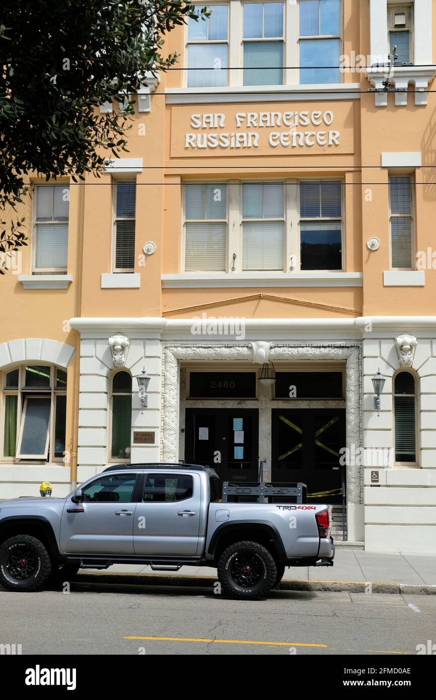 The Russian Center of San Francisco, founded 1939 by Russian immigrants