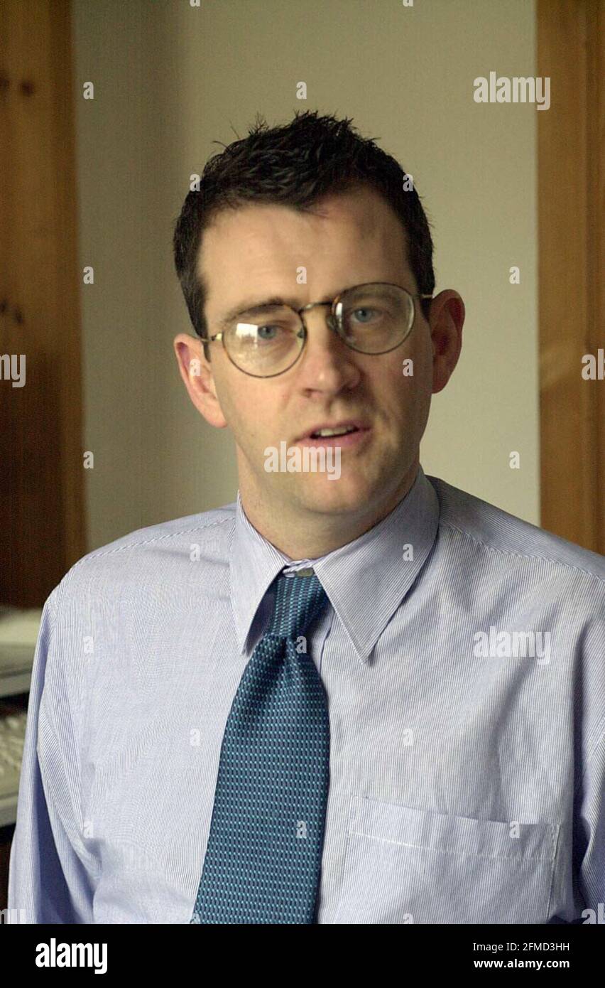 UNISON REGIONAL ORGANISER, WILLIE WHITE FEB 2001 Stock Photo