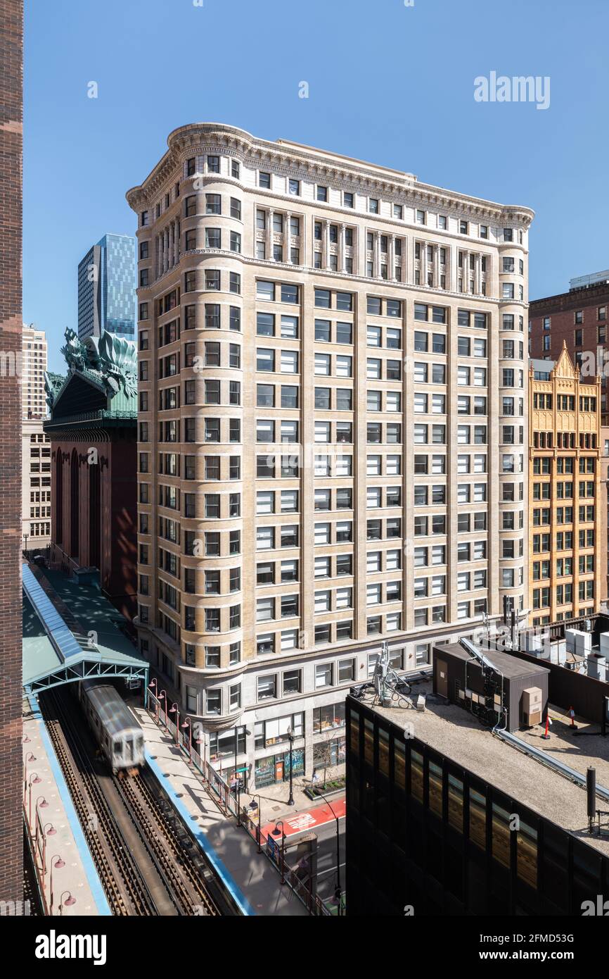 Old Colony Building designed by Holabird and Roche Stock Photo Alamy