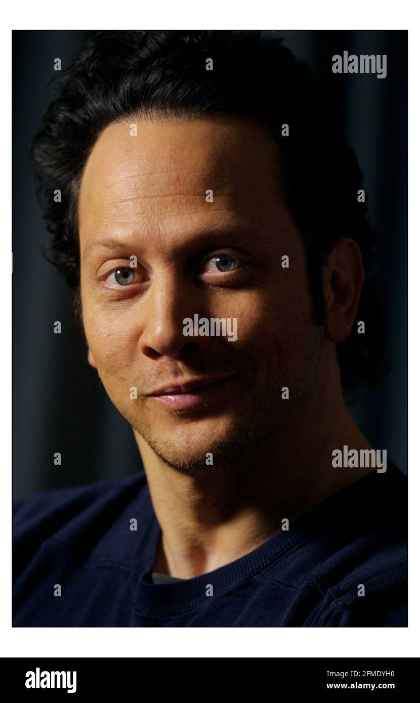 Rob Schneider....Actor/Comedian in London ahead of release of his new film 'The Hot Chick'pic David Sandison 3/3/2003 Stock Photo