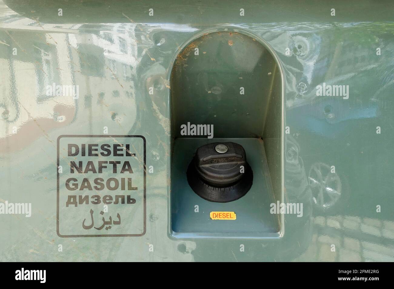 diesel-in-different-languages-berlin-stock-photo-alamy