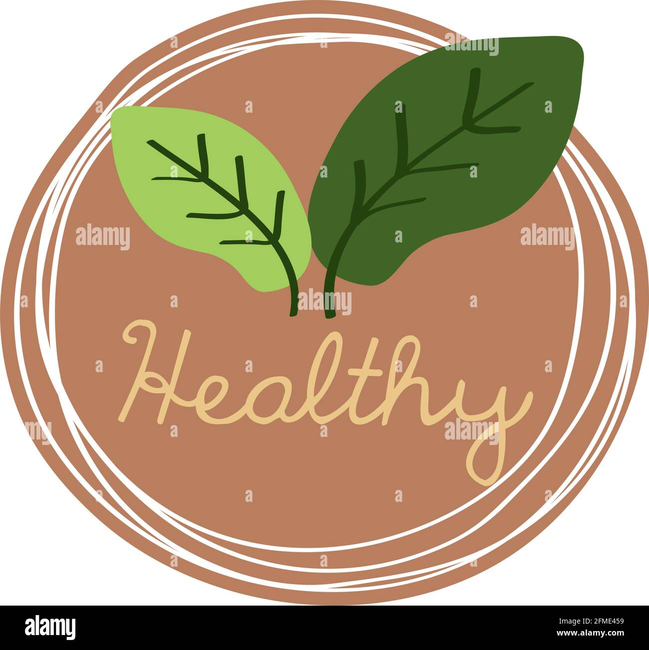 healthy label product stamp icon Stock Vector Image & Art - Alamy