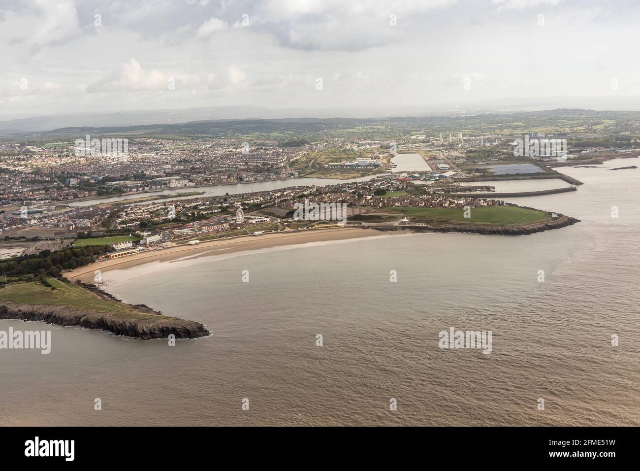 Barry docks wales aerial hi res stock photography and images Alamy