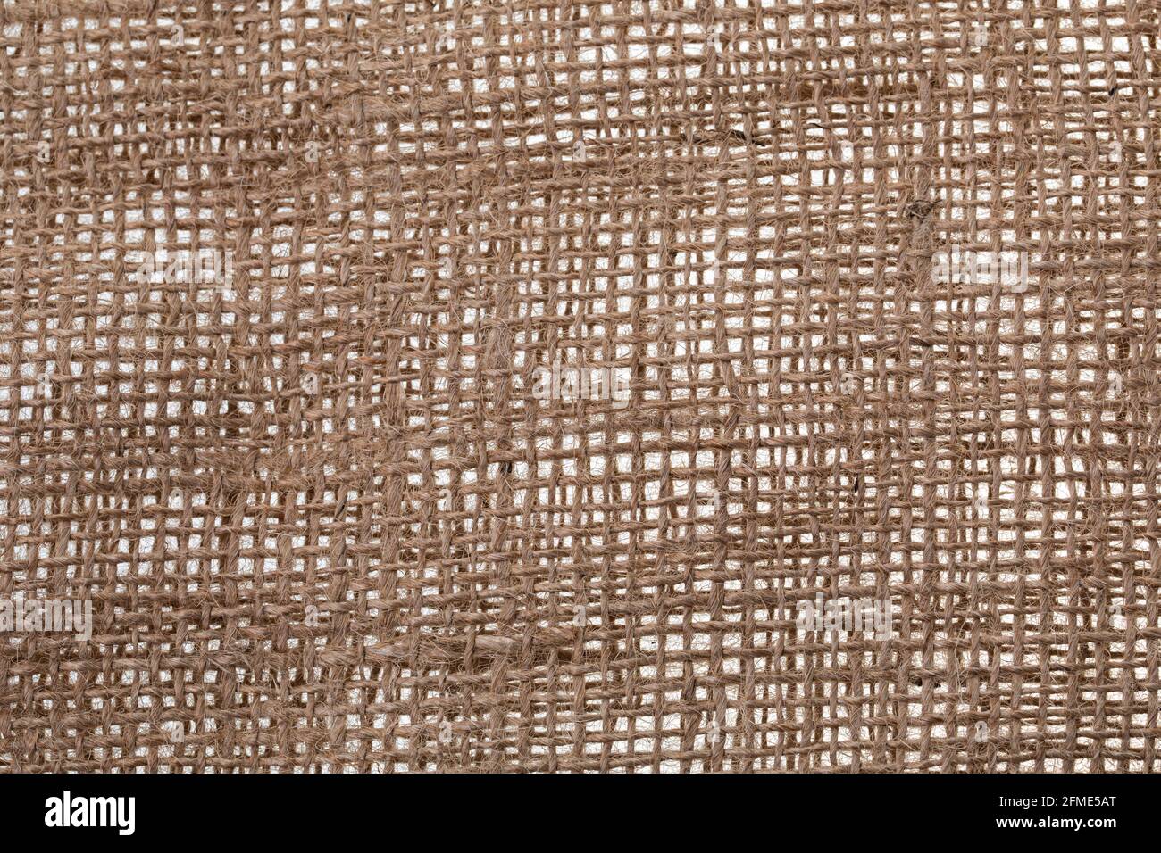High quality Jute fabric background Stock Photo