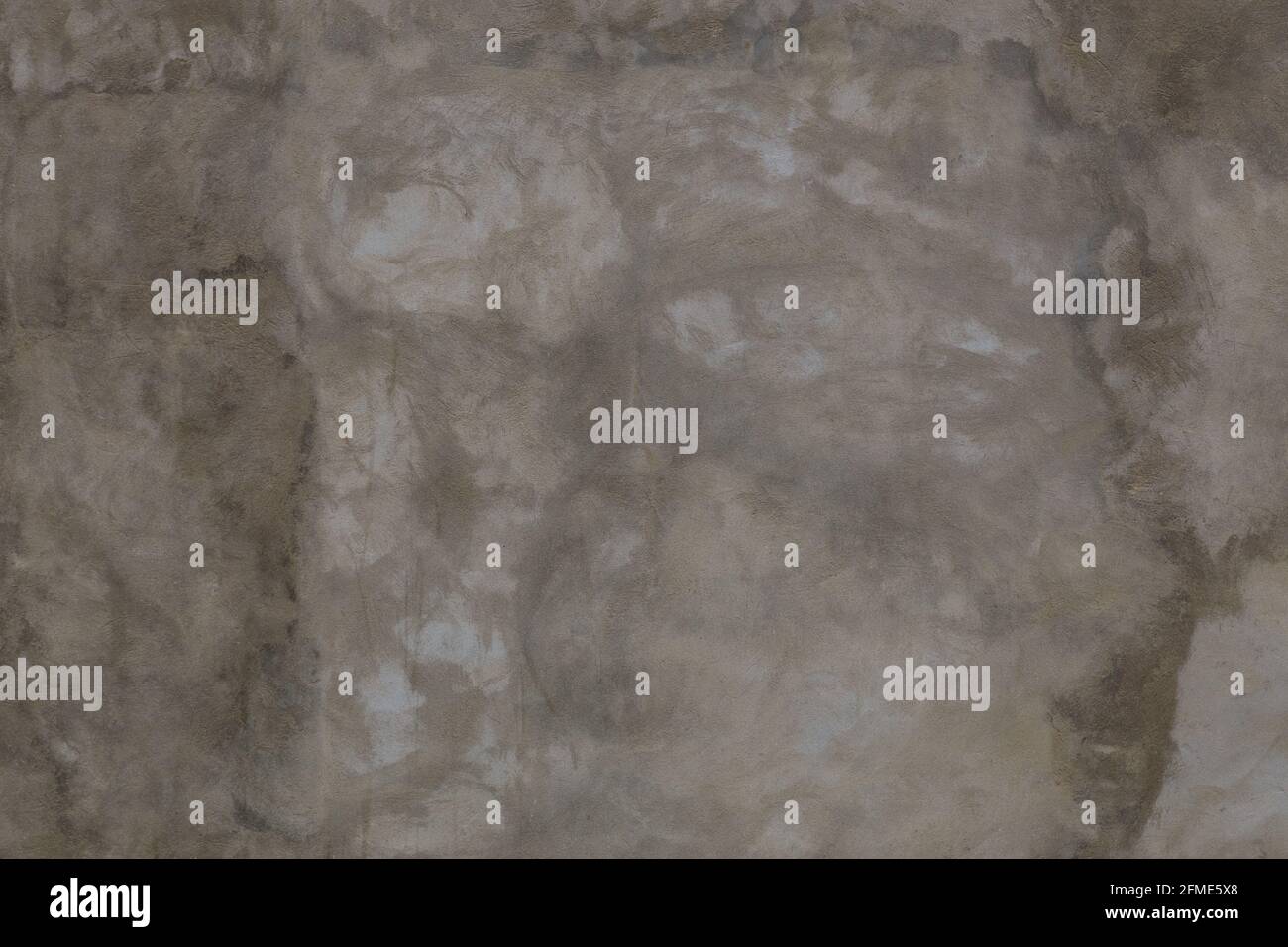 flat artistic concrete wall manually flattened - full frame background and abstract gray texture Stock Photo