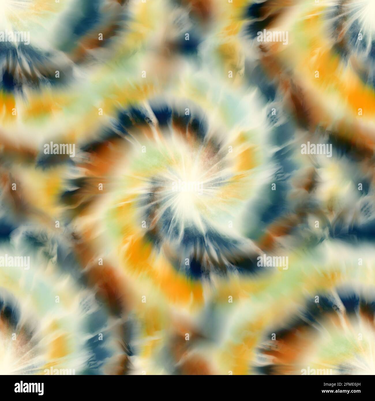 Seamless spiral tie dye pattern for surface design print Stock Photo ...