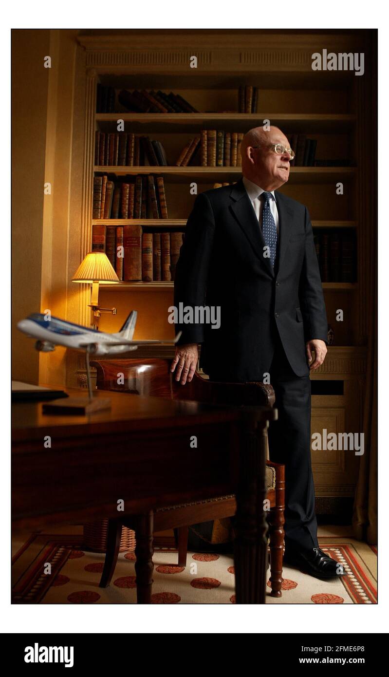 Sir Michael Chairman of B.M.I. pic David Sandison 6/7/2004 Stock