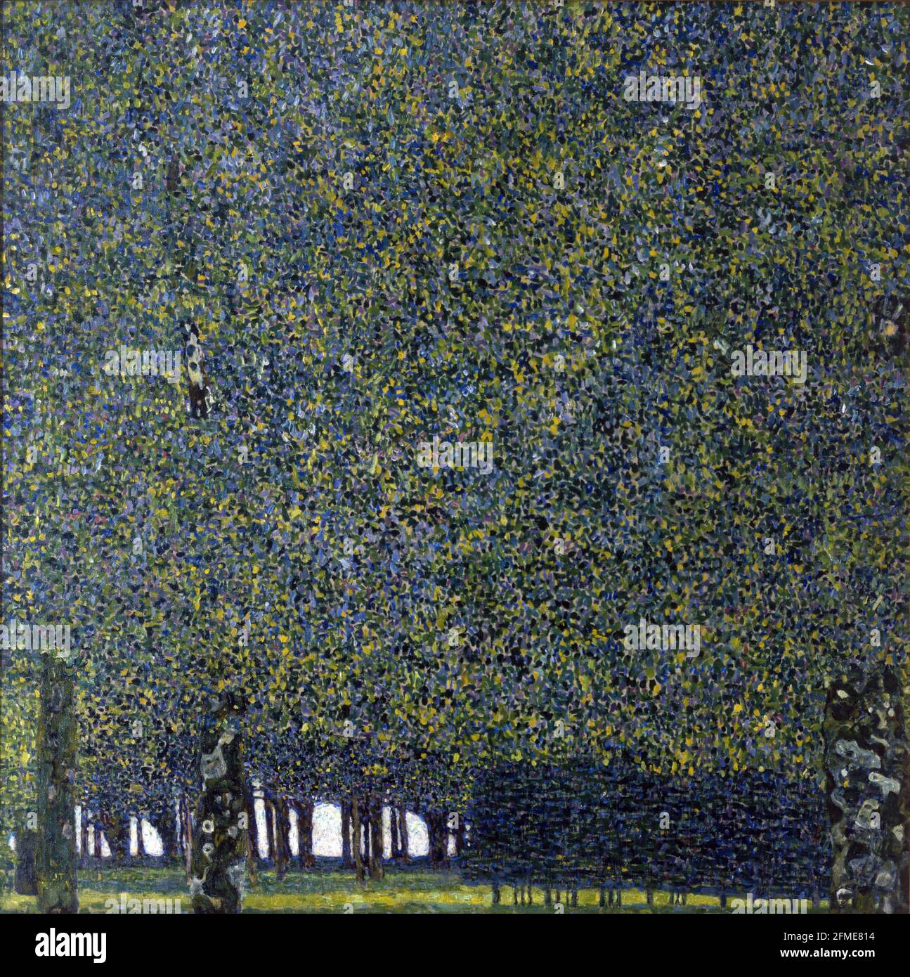 Gustav Klimt. (Austrian, 1862-1918). The Park. 1910 or earlier. Oil on canvas. Stock Photo