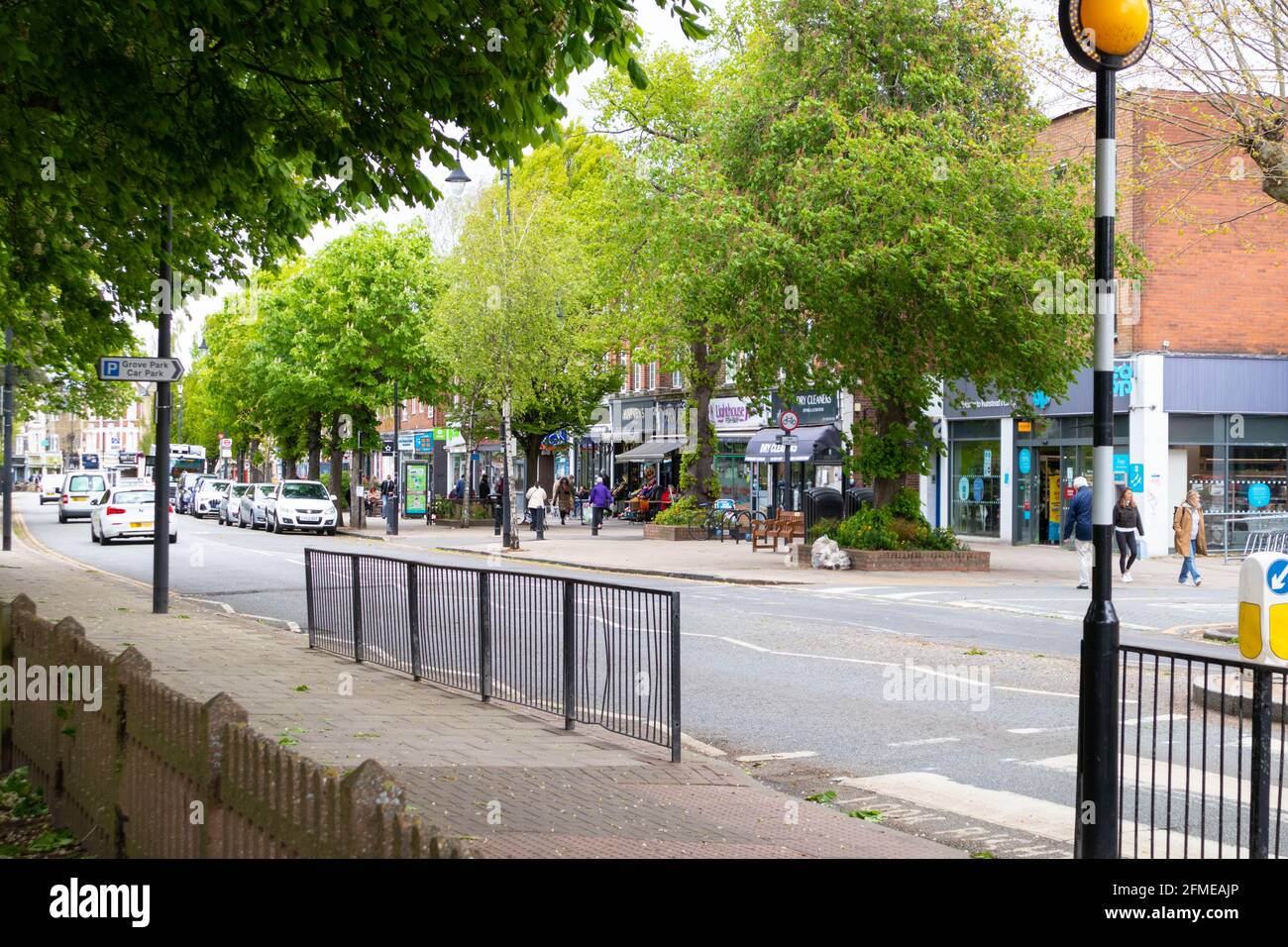 Wanstead high street, london, uk Stock Photo Alamy