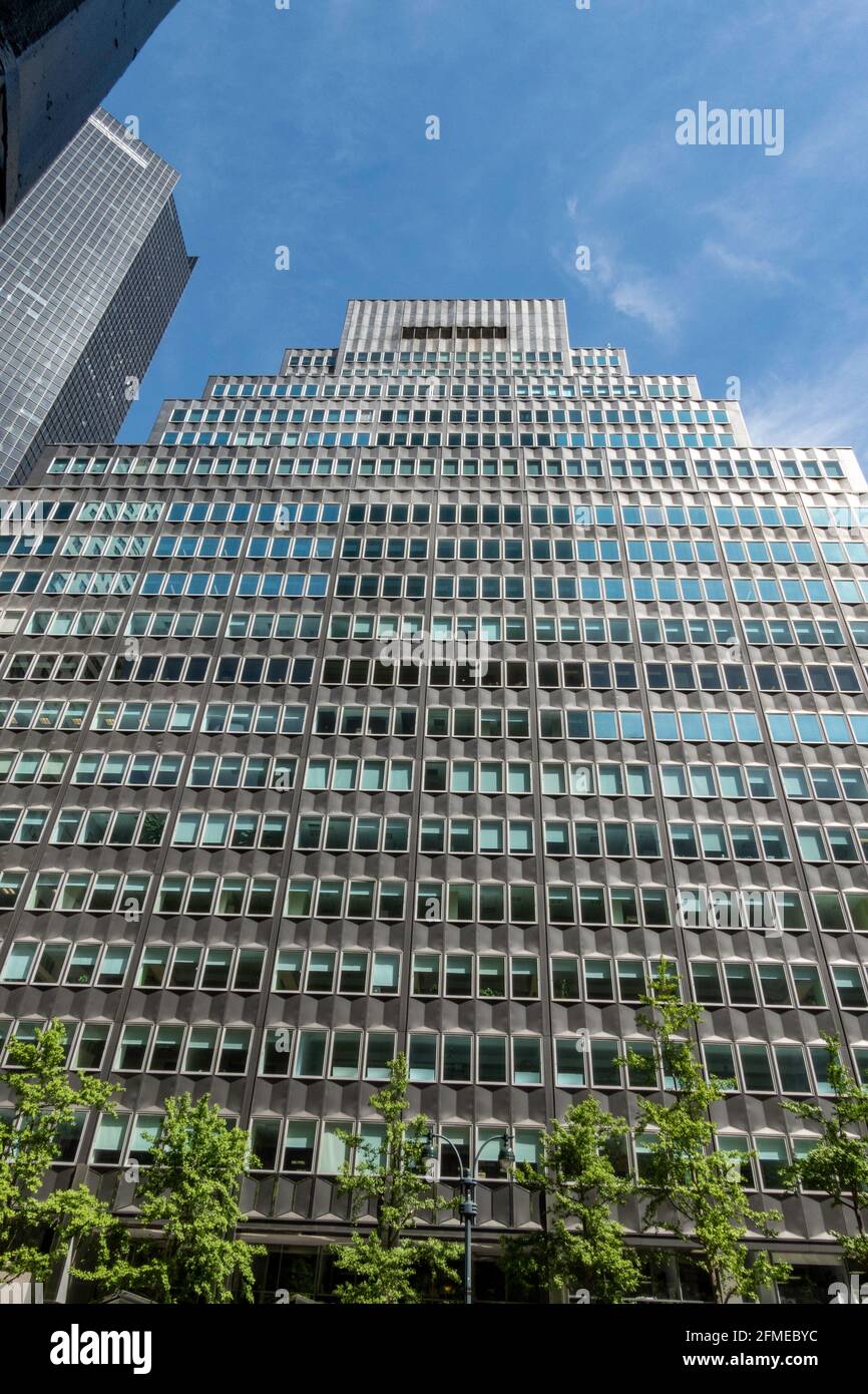 Building facade of 99 Park Avenue in New York City, USA Stock Photo