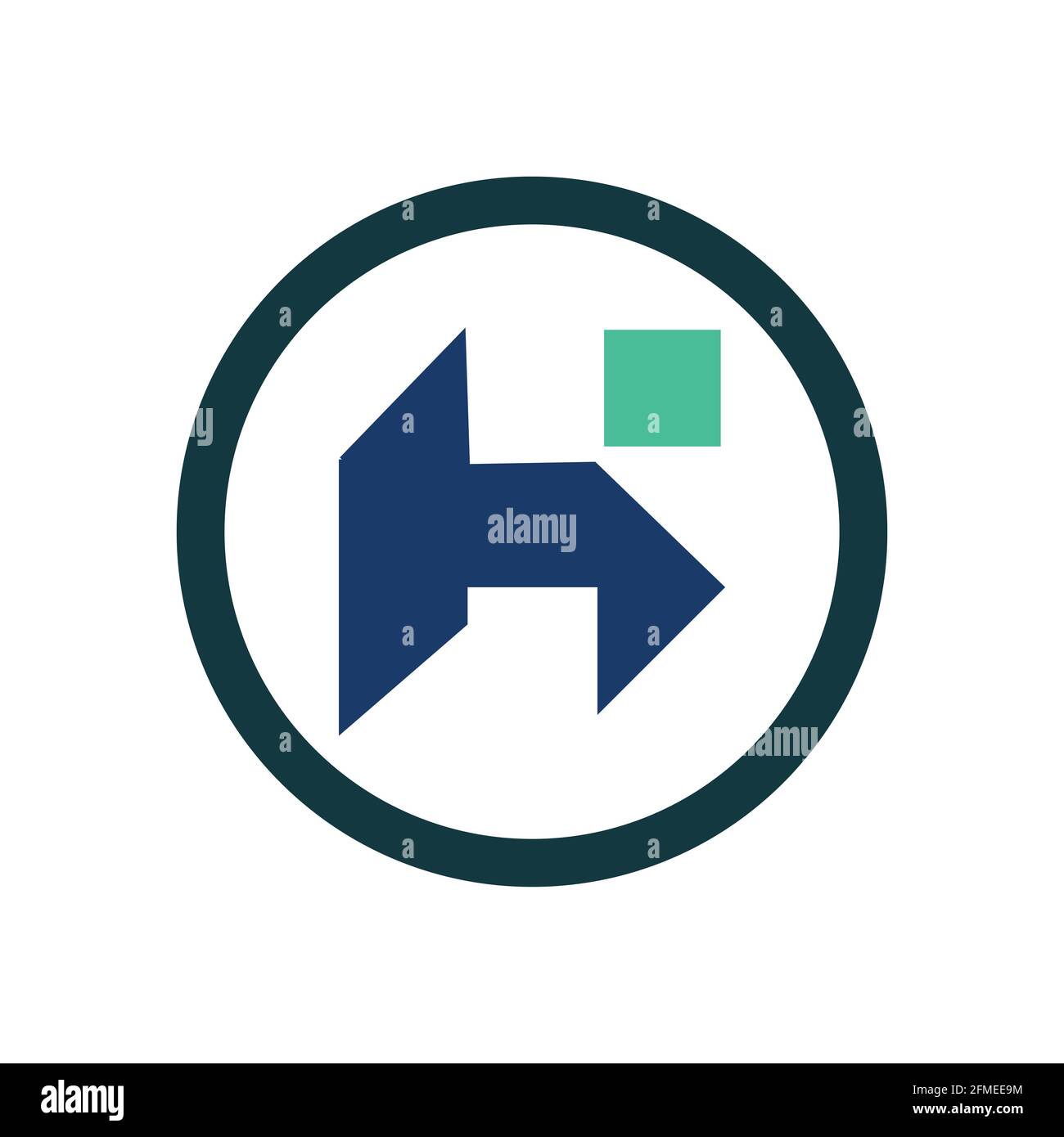 Letter H logo icon vector design template elements Stock Vector Image ...