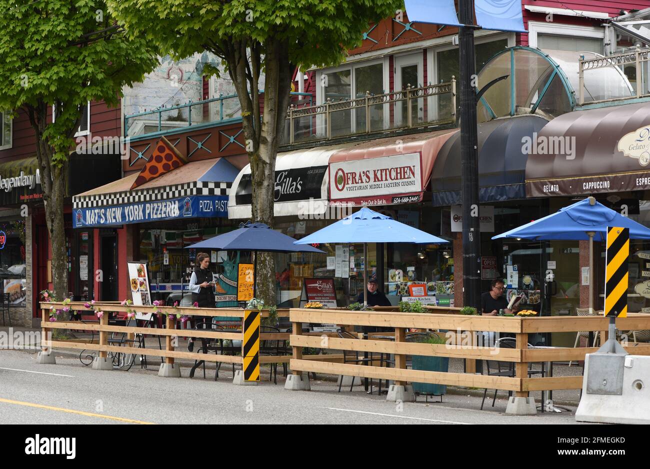 Vancouver west end denman hires stock photography and images Alamy