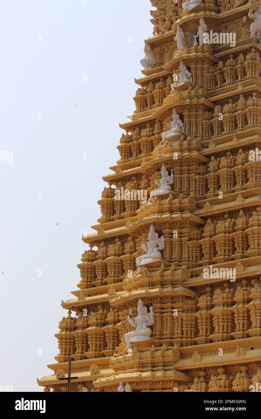 Chamundeshwari Temple, Mysuru, India Stock Photo
