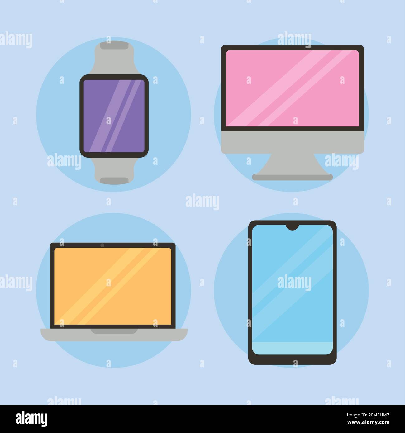 four ux ui set icons Stock Vector Image & Art - Alamy