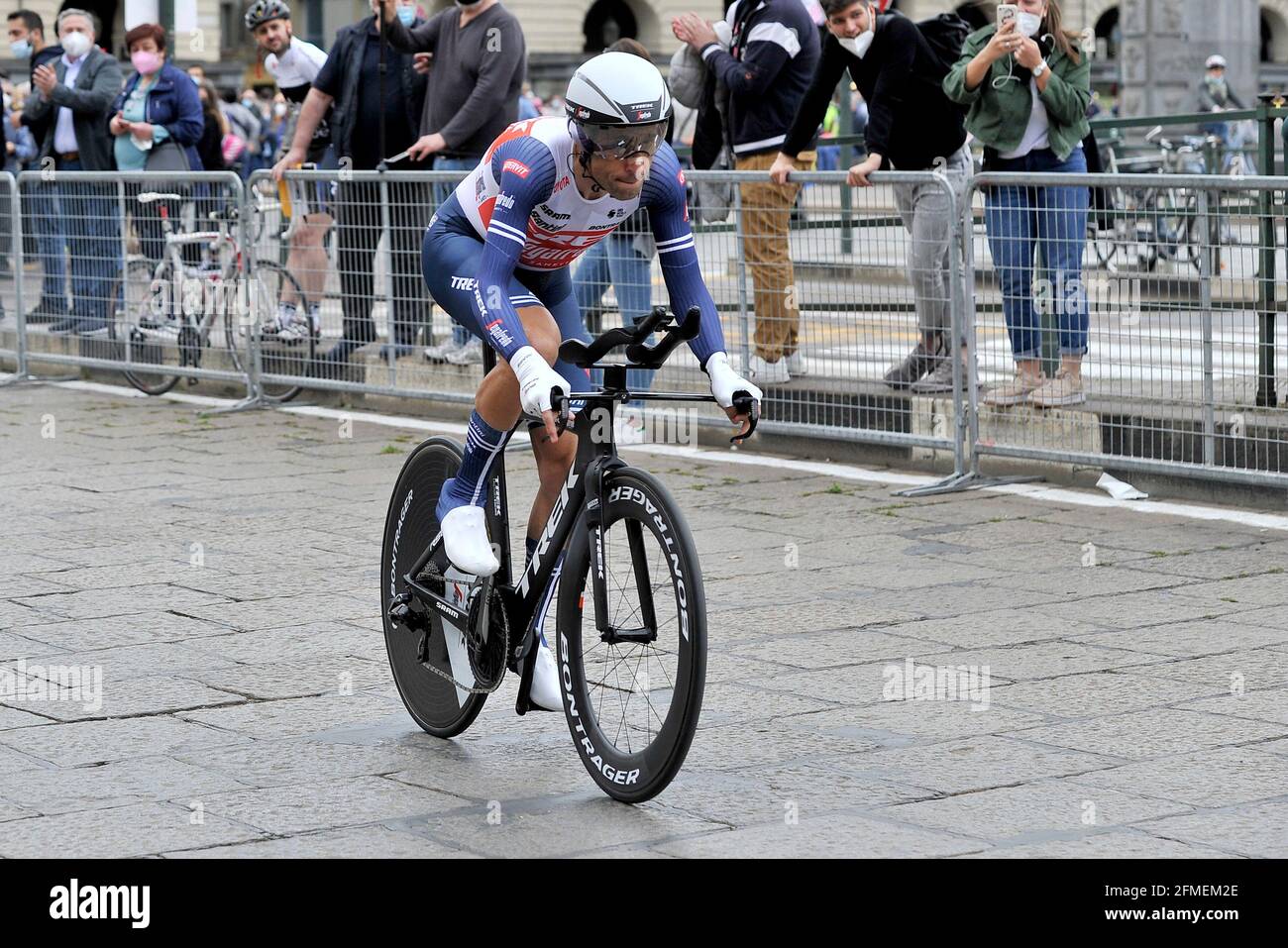 Vincenzo Nibali cyclist of the Trek Segafredo during the start of