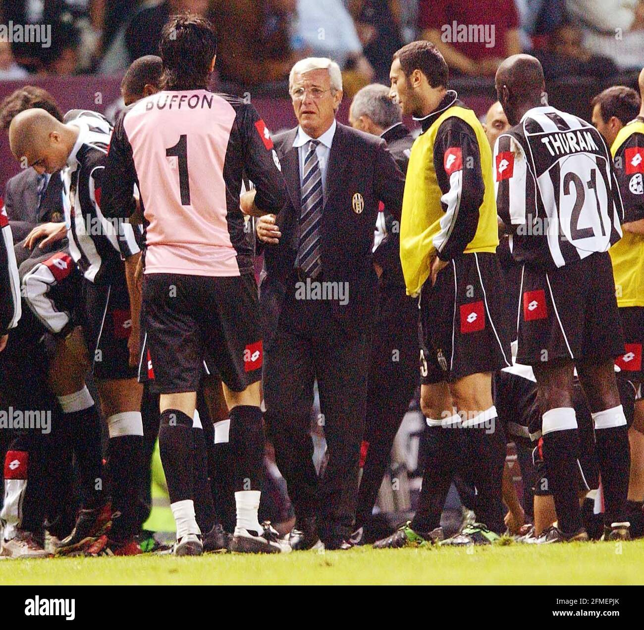 2003 champions league final hi-res stock photography and images - Alamy