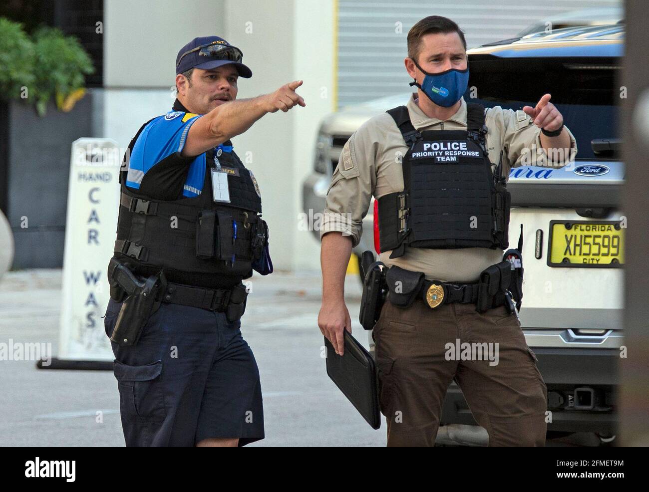 Police respond to a shooting at Aventura Mall where multiple people