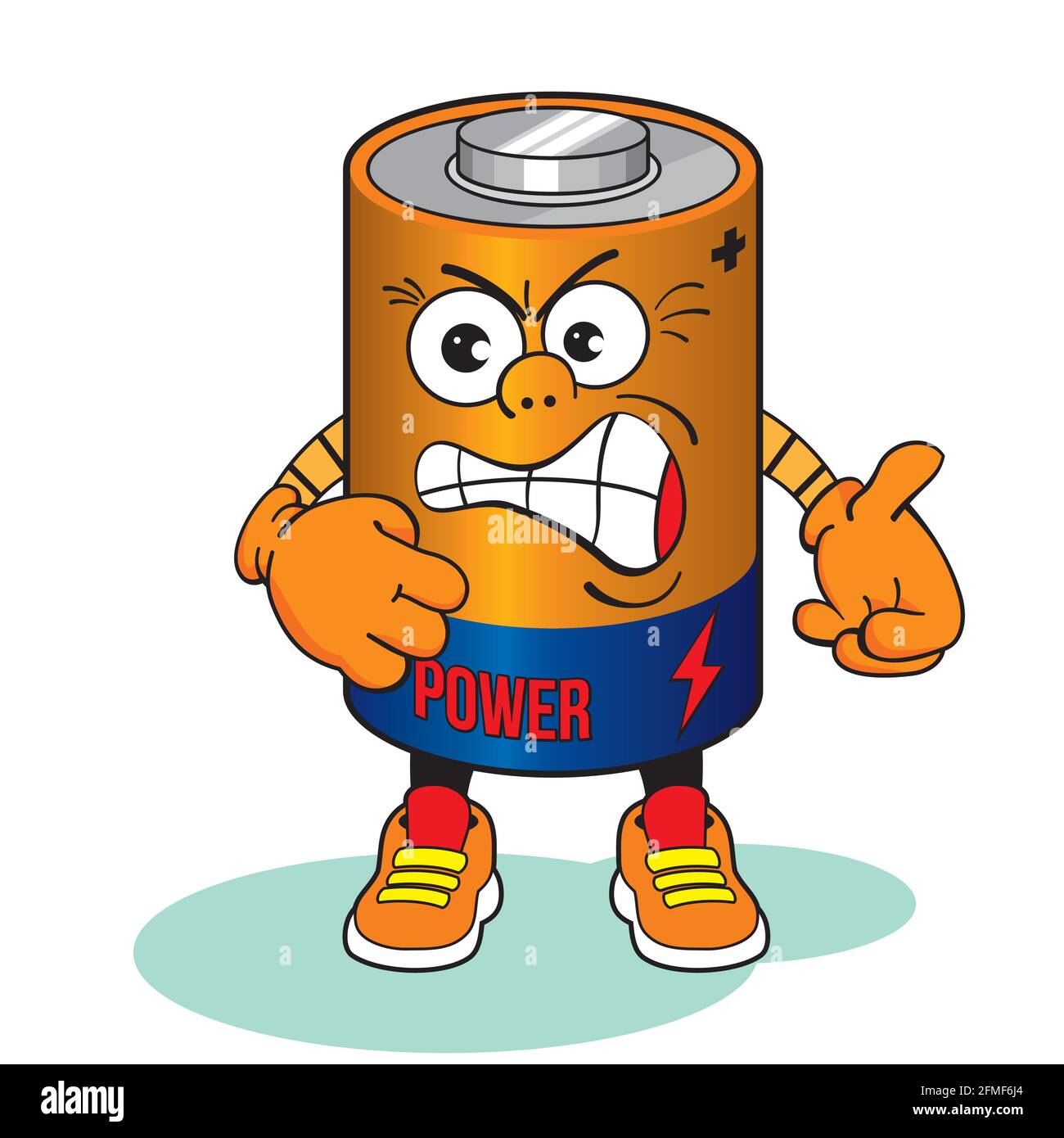 Cartoon battery hi-res stock photography and images - Alamy