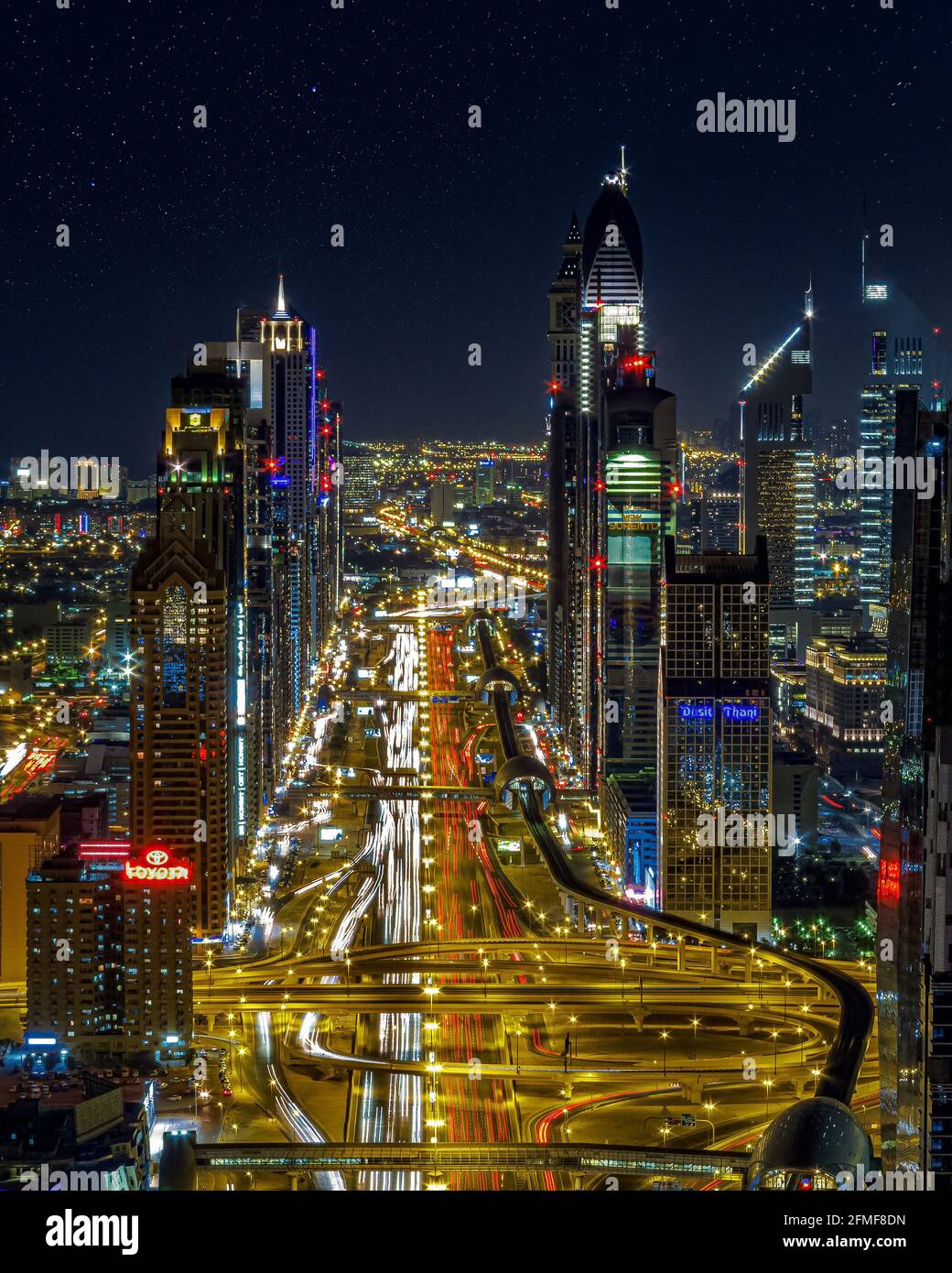 sheikh-zayed-road-at-night-stock-photo-alamy