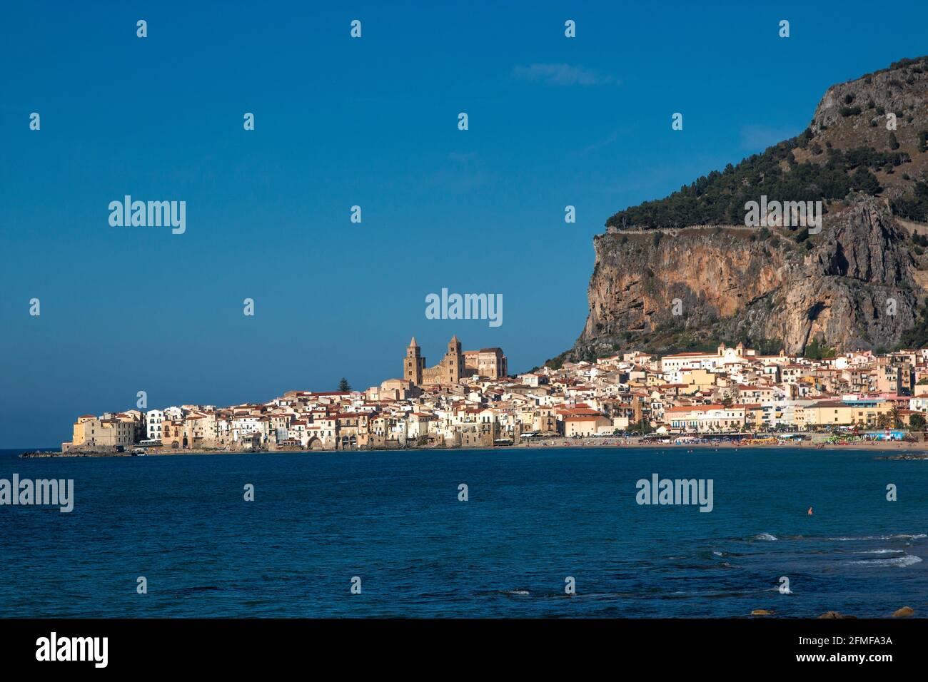 Italy, Sicily, Cefalu, area listed as World Heritage by UNESCO Stock Photo