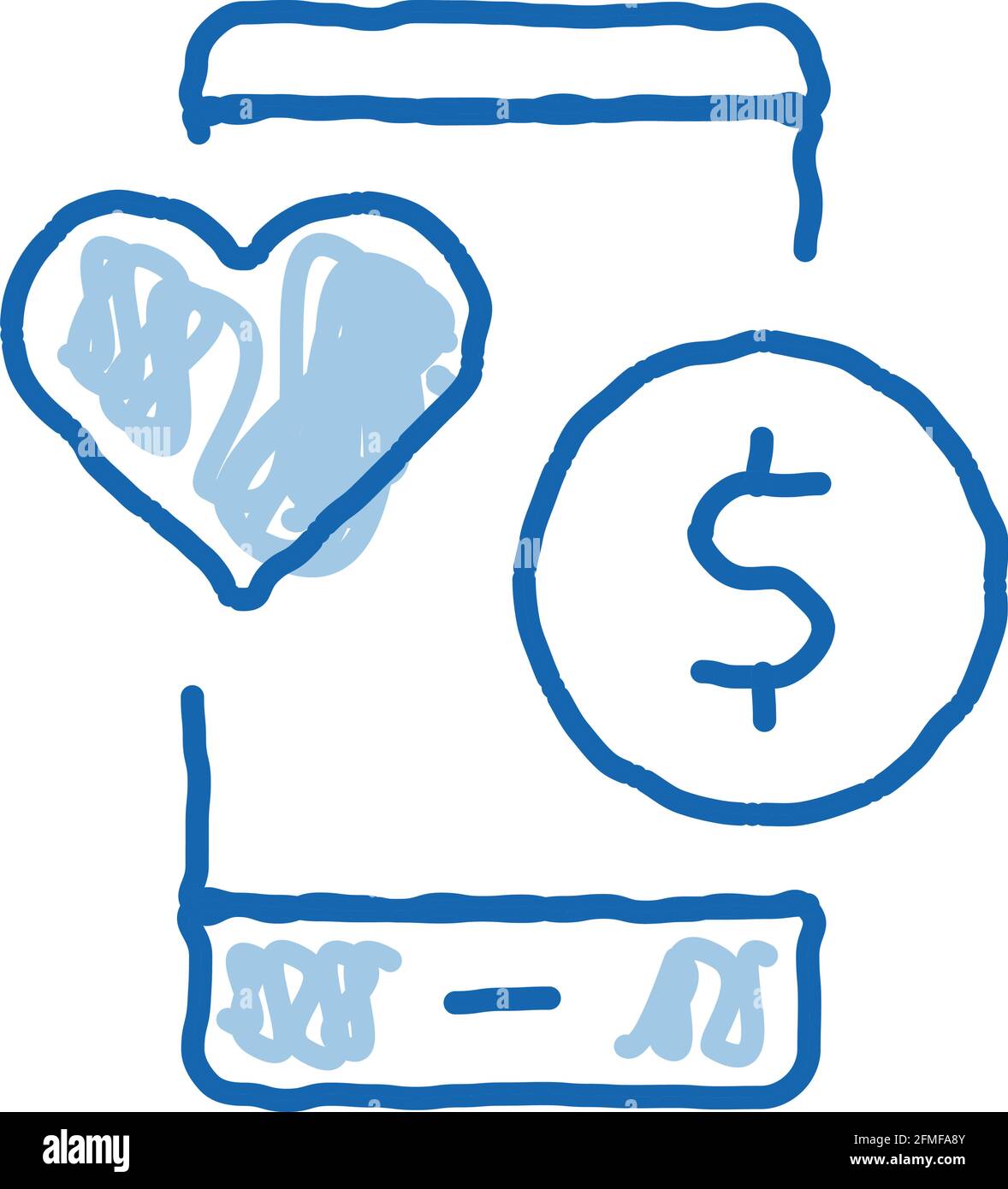 Money doodle icon hand drawn illustration Stock Vector Image & Art - Alamy