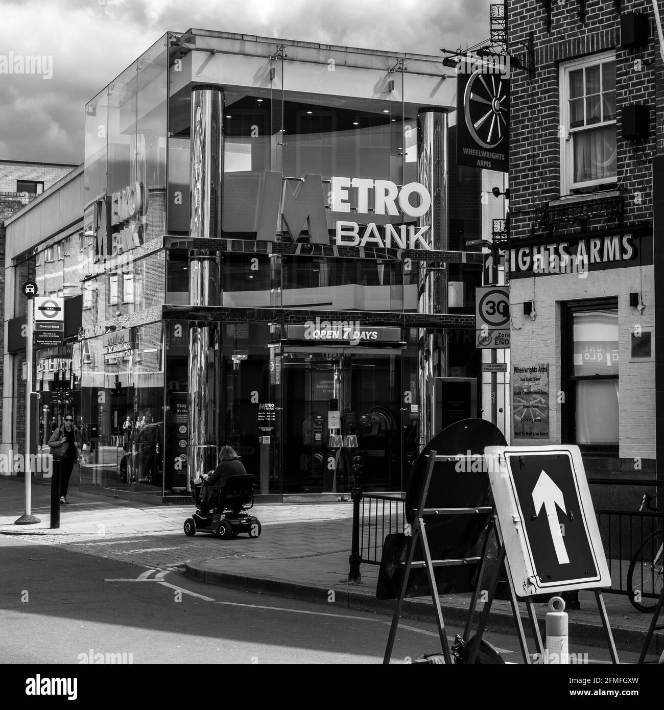 Kingston Upon Thames London, May 07 2021, Modern Architecture Of A