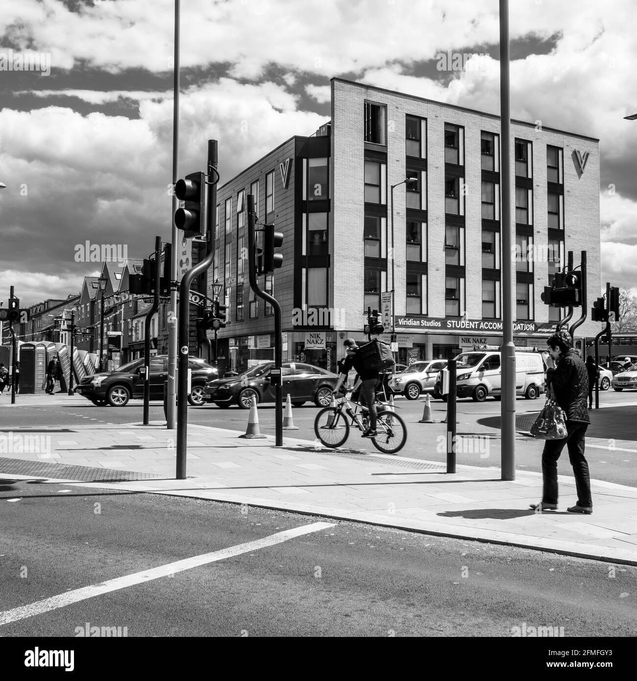 Kingston Upon Thames London, May 07 2021, Modern Architecture Of A