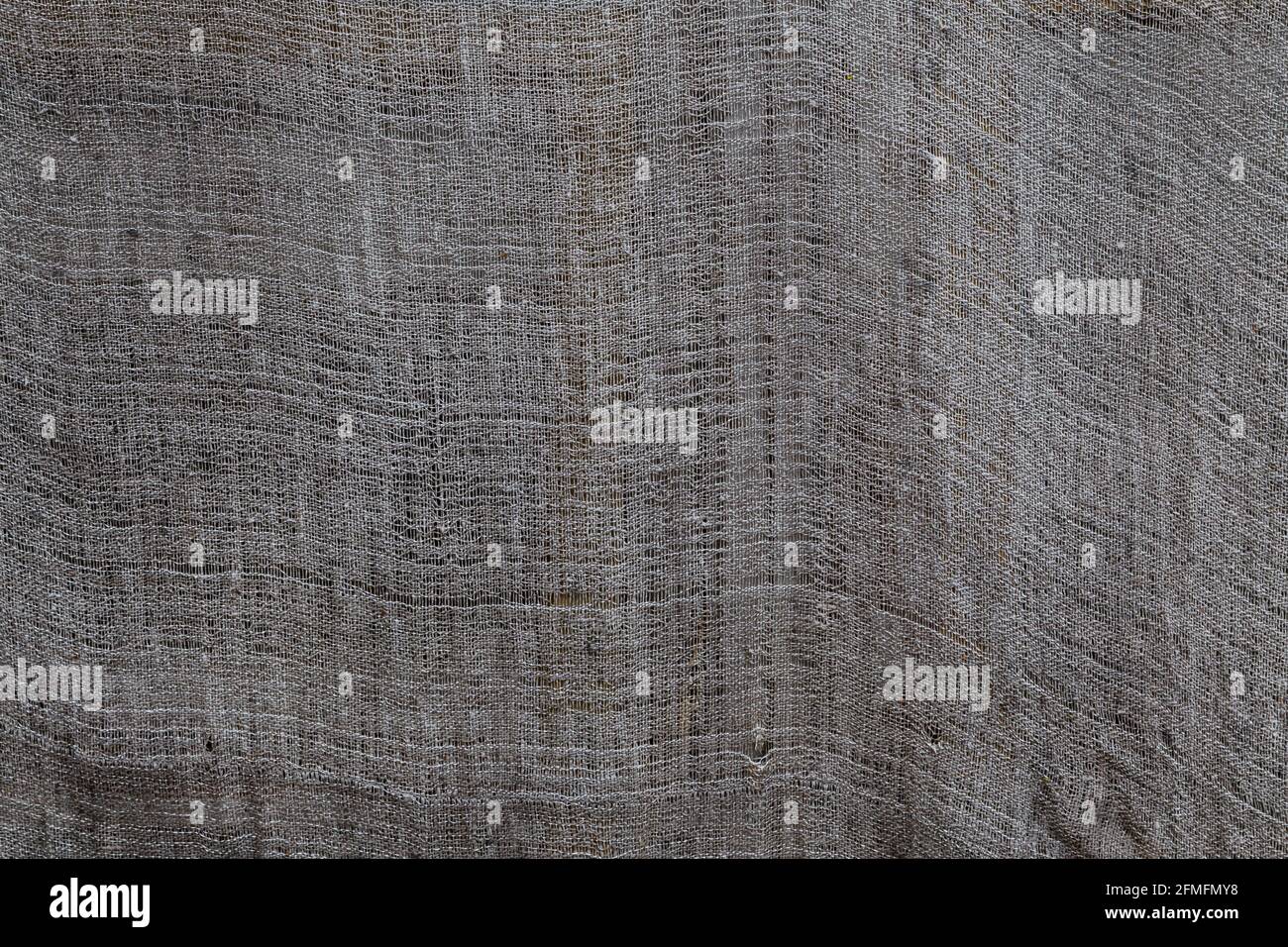 old dry grey rag drying outdoors - close-up background and texture ...