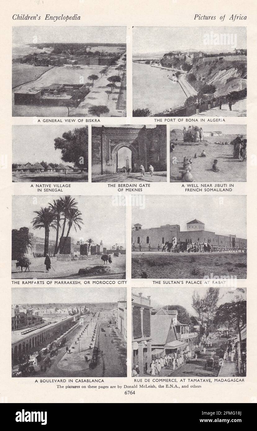 Vintage black and white photos of Africa 1940s Stock Photo - Alamy