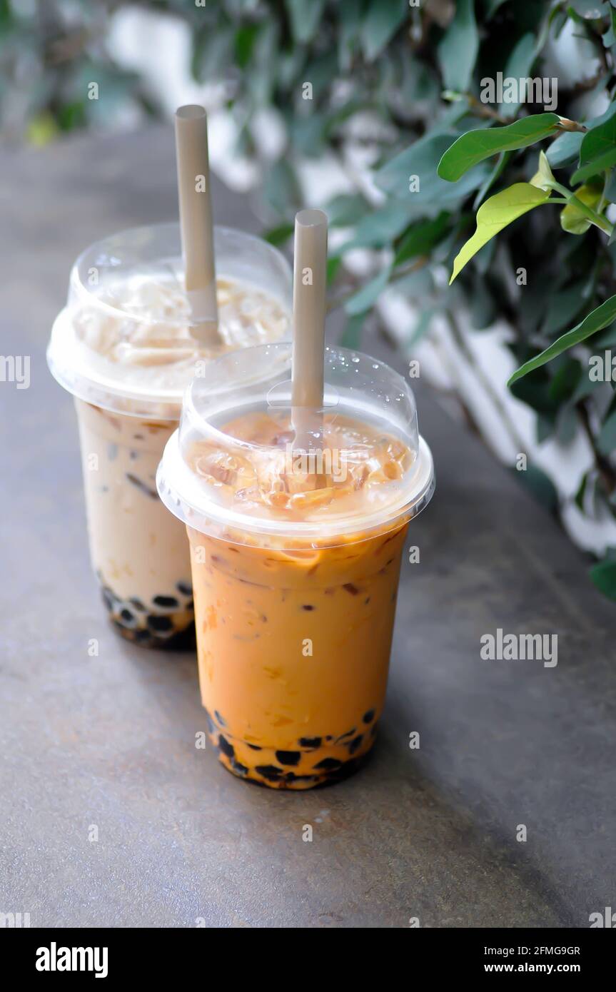 thai milk tea boba