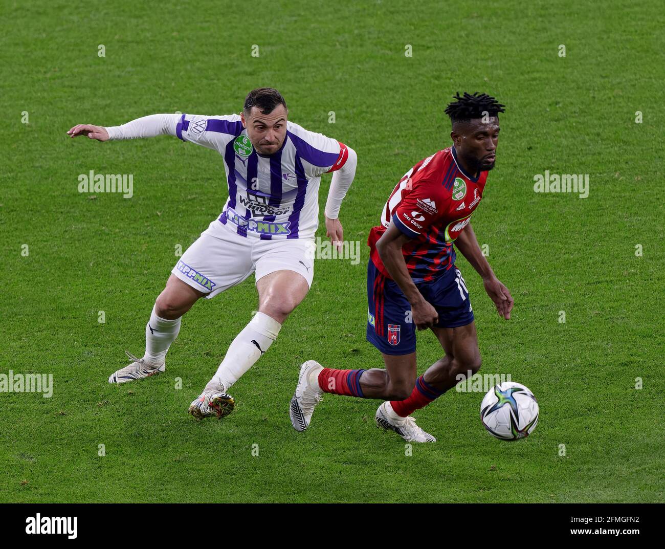 Hungarian Cup Final Football Match between Ujpest FC and