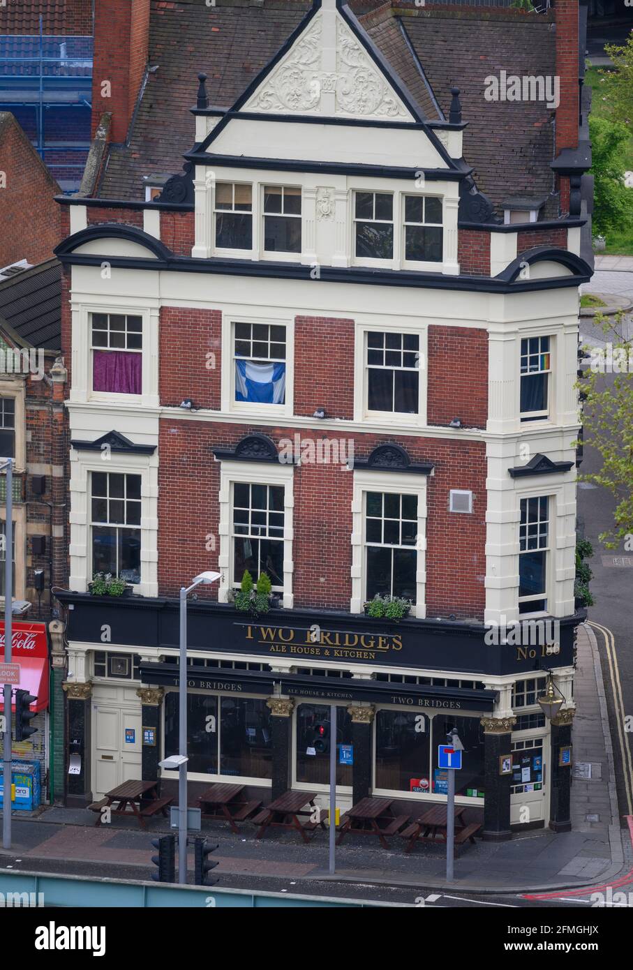 Two Bridges Ale House and Kitchen pub at 186 Tooley Street, Southwark