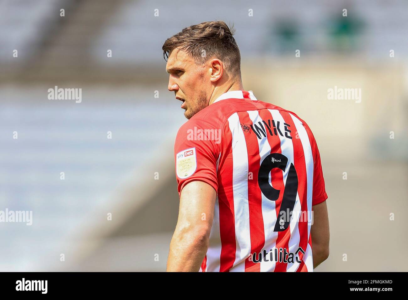 Charlie Wyke 9 Of Sunderland During The Game Stock Photo Alamy