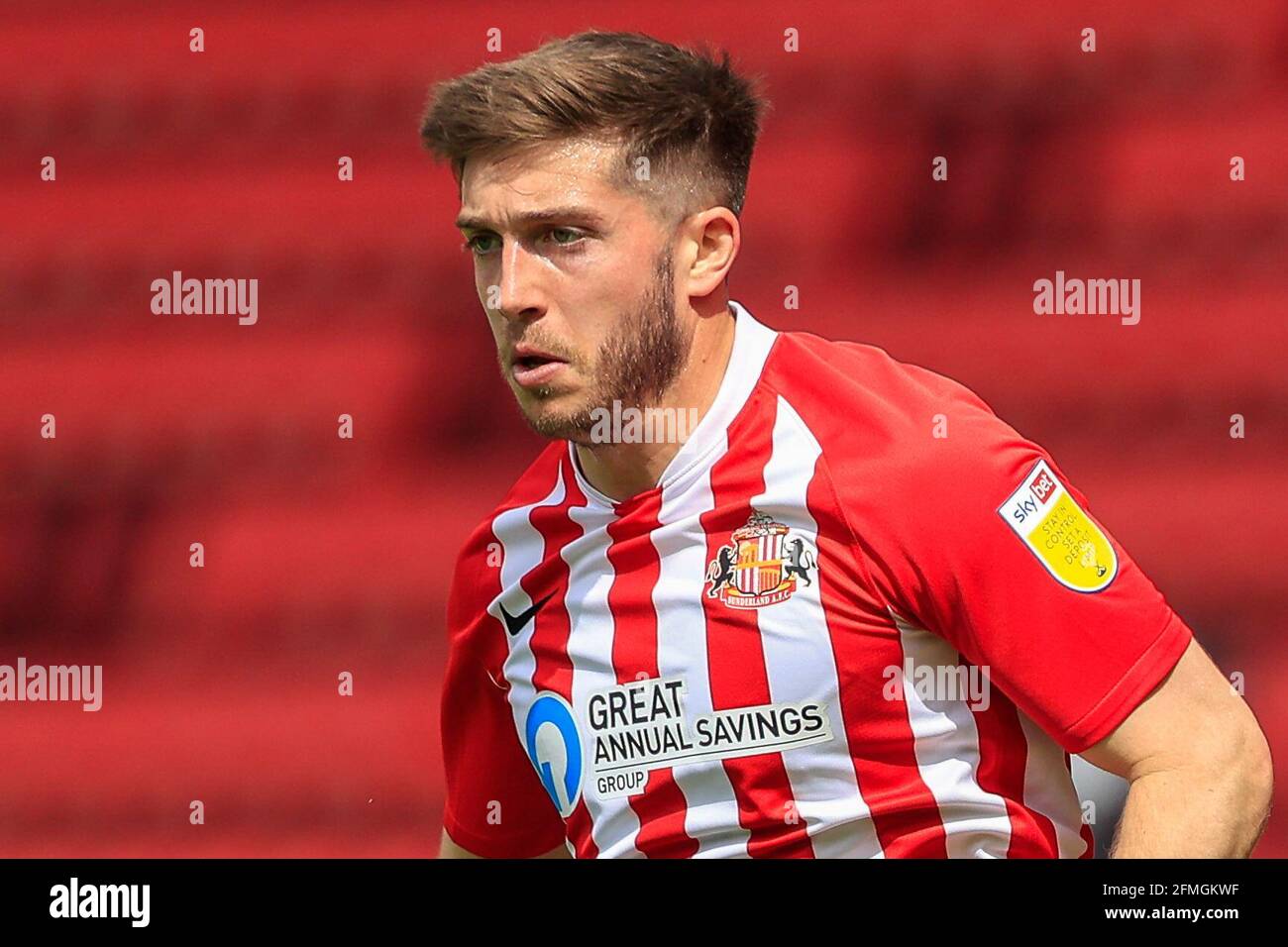 Lynden Gooch #11 of Sunderland during the game Stock Photo