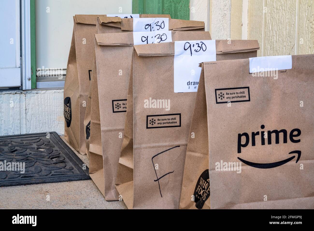 Amazon store orders bags