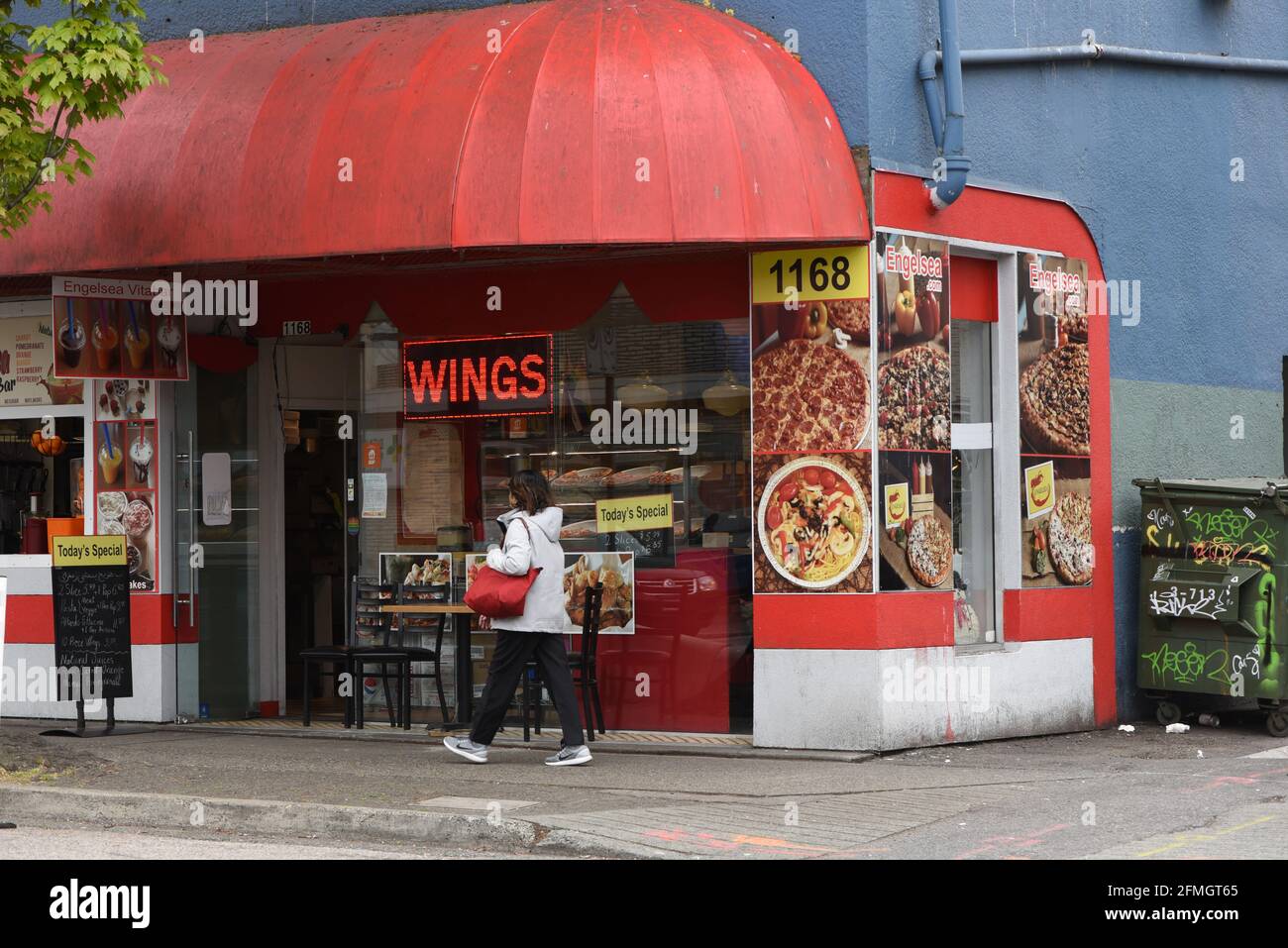 Denman street vancouver food hires stock photography and images Alamy