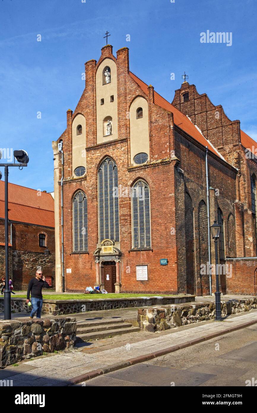 Poland, Gdansk, st. Joseph church, Pomerania voivodeship Stock Photo
