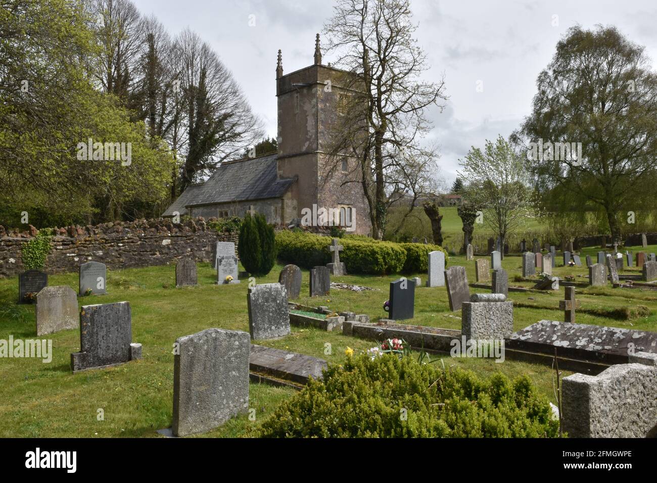 St Andrew's Church, Somerset, UK Stock Photo Alamy