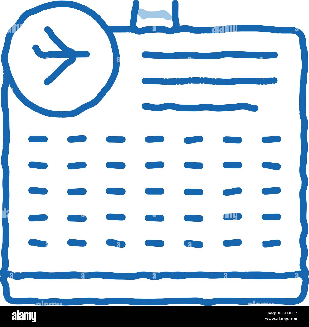 Airport Information Board doodle icon hand drawn illustration Stock ...