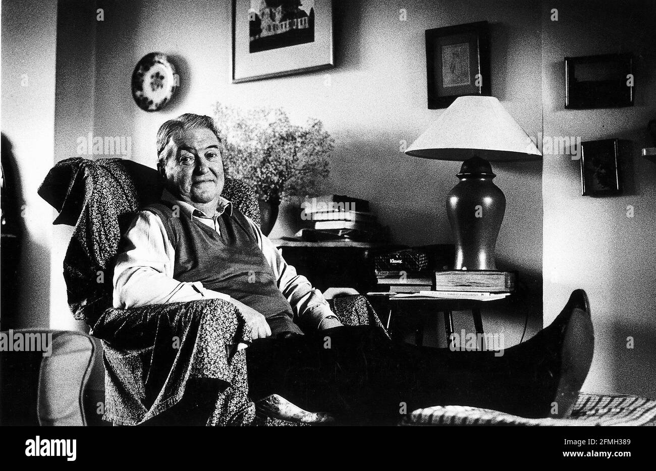 Kingsley Amis Author Pictured at homeDBase Stock Photo