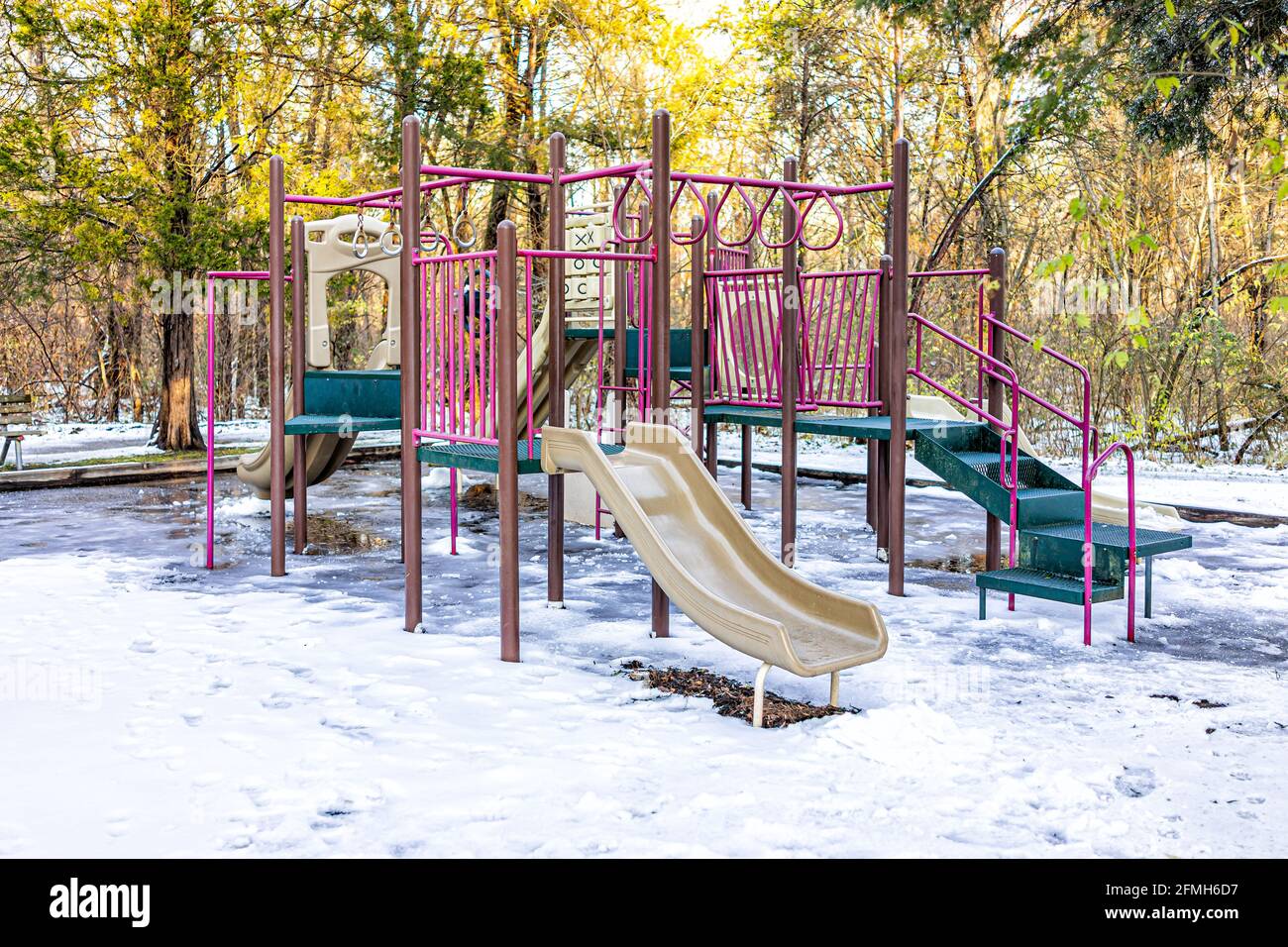 Herndon, Northern Virginia in Fairfax county residential neighborhood