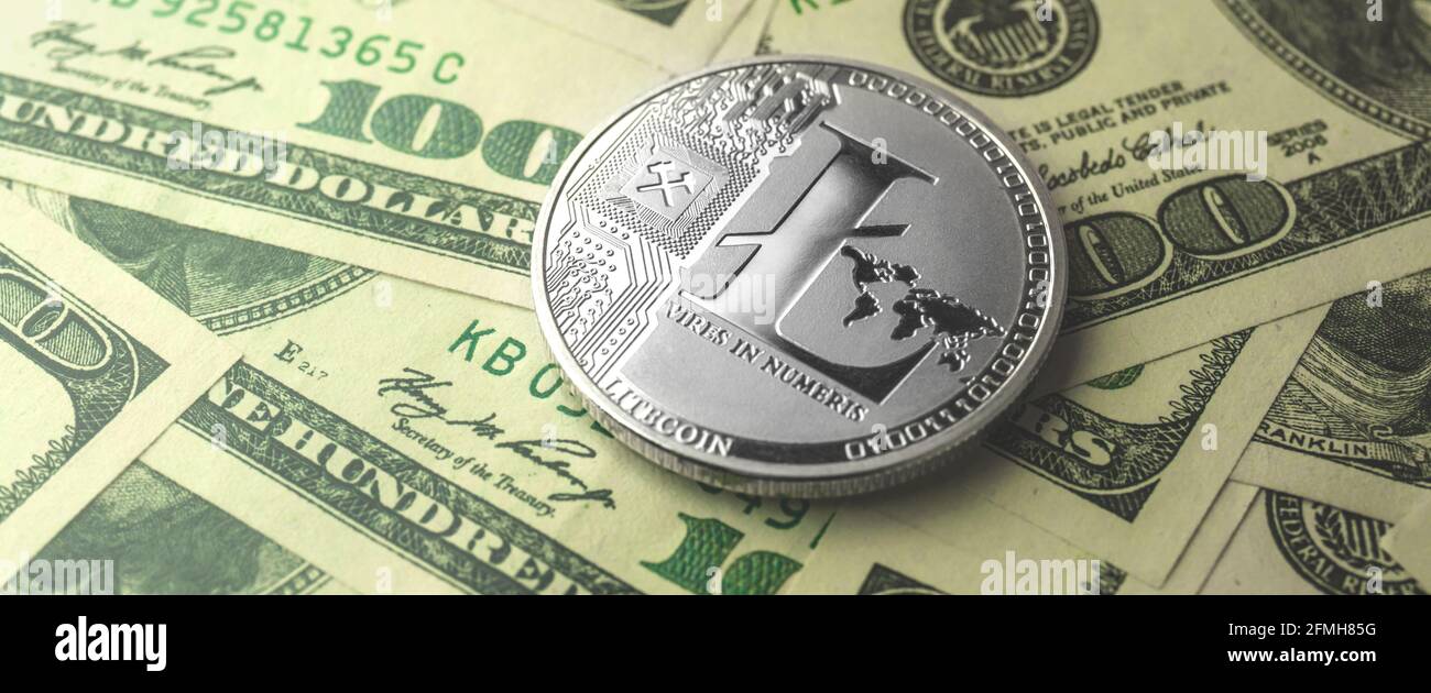One litecoin hi-res stock photography and images - Alamy