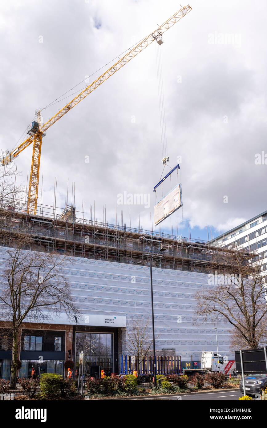 Weston Homes property development in Victoria Avenue, Southend on Sea