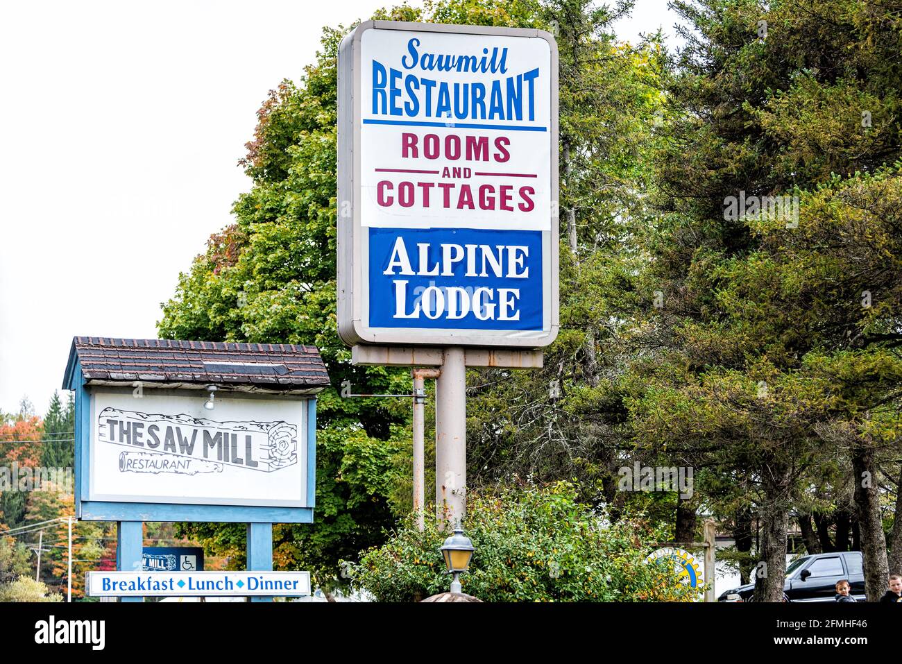 Davis, USA October 5, 2020 West Virginia small vintage downtown near