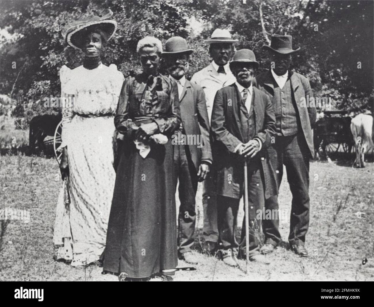 Emancipation Day celebration - Juneteenth Emancipation Day Celebration, June 19, 1900, Texas Stock Photo